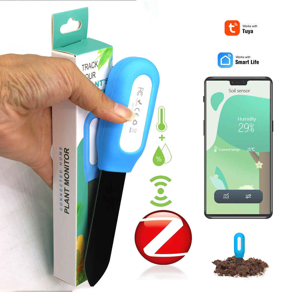 Smart Garden In Home - Умный датчик почвы Zigbee для дома,