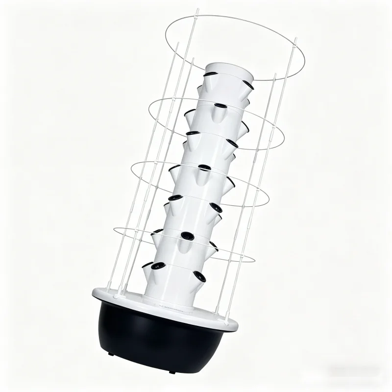 Smart Garden Vertical Planter - 5-уровневая вертикальная гидропонная башня Spacetree: умная