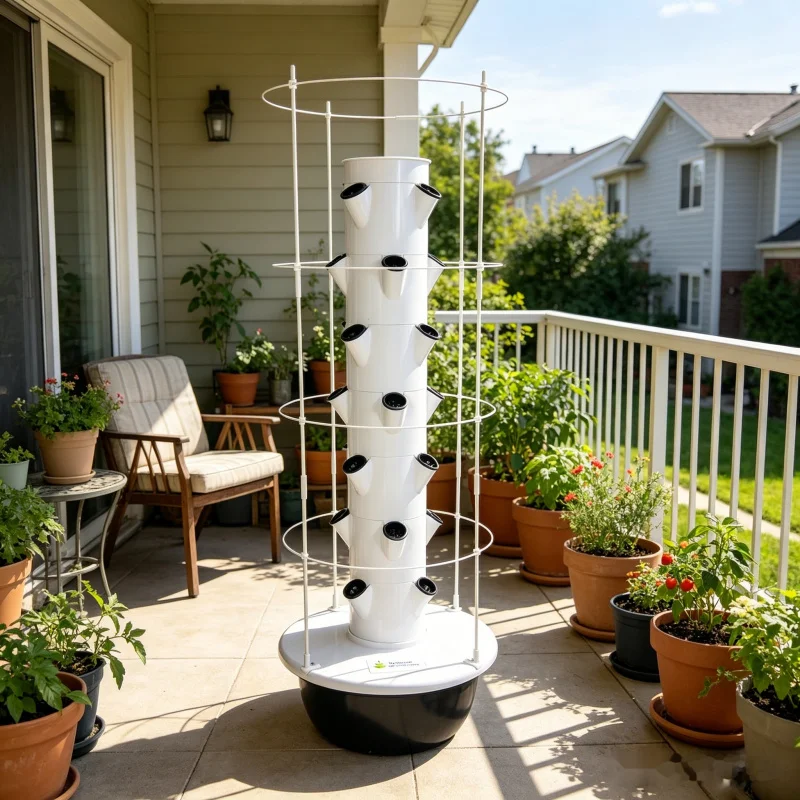 Вертикальная гидропонная башня – обзор и цена Smart Garden Vertical Planter