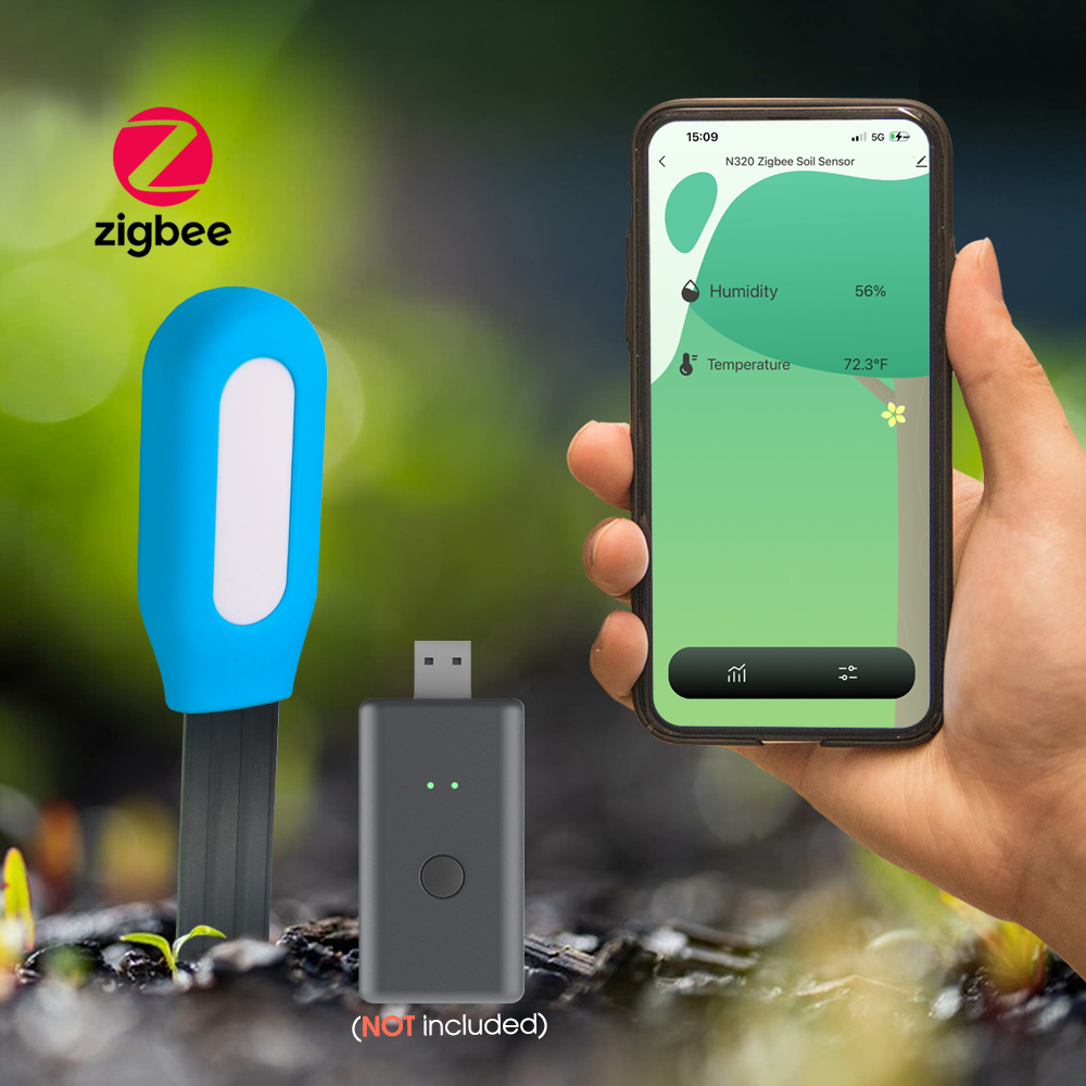 1 шт. Tuya Zigbee датчик почвы – обзор и цена Smart Garden In Home