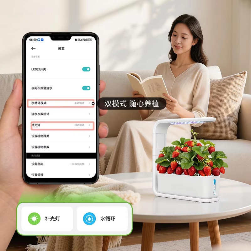 Интеллектуальная гидропонная с – обзор и цена Smart Garden Indoor