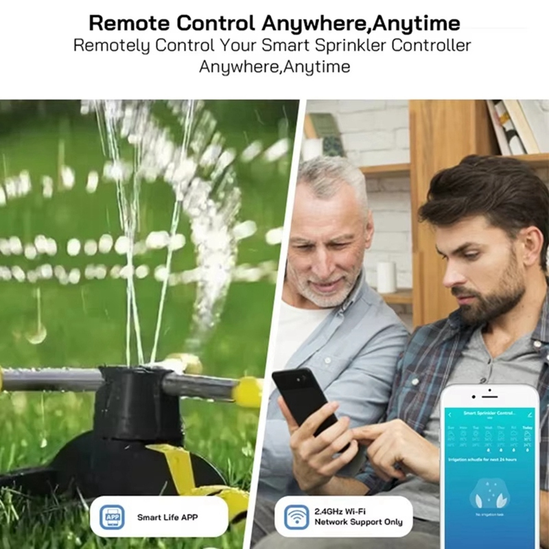 Умный контроллер полива Tuya W – обзор и цена Smart Garden In Home