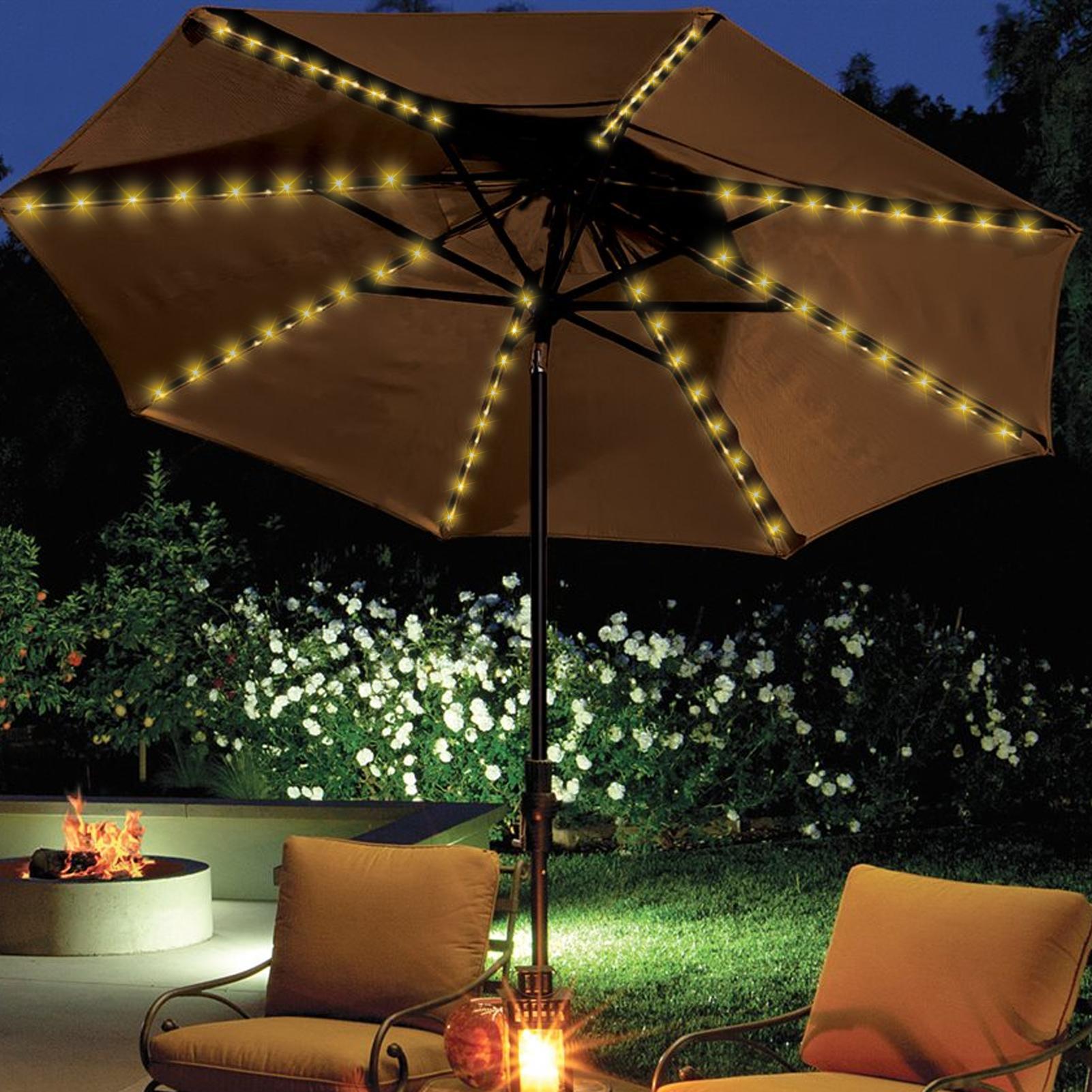 Солнечная гирлянда для зонта с – обзор и цена Smart Garden Spotlights